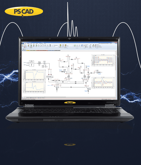 PSCAD version 5 software illustration